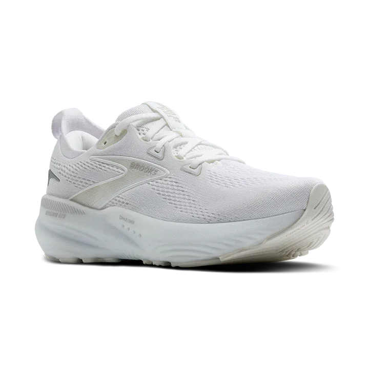 Angled View of White Brooks Glycerin GTS 22 Running Shoes
