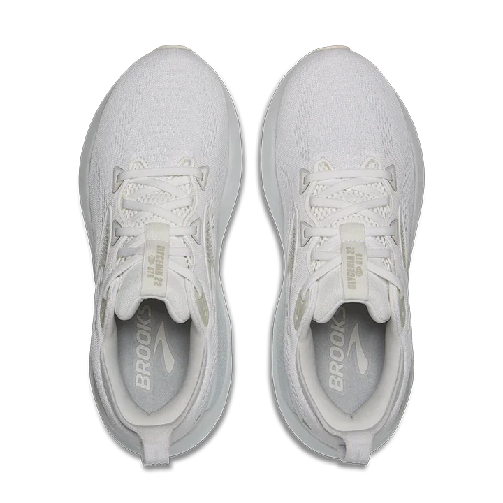 Overhead view of White Brooks Glycerin GTS 22 Running Shoes